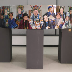 Thirteen Masters of Traditional Opera｜Brass Character Group Sculpture