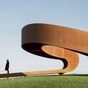 MÖBIUS LOOP DERIVATIVE BRIDGE INFINITE CIRCULAR LANDSCAPE WALKING BRIDGE PARK INTERNET-FAMOUS UNPOWERED ART DEVICE PROJECT